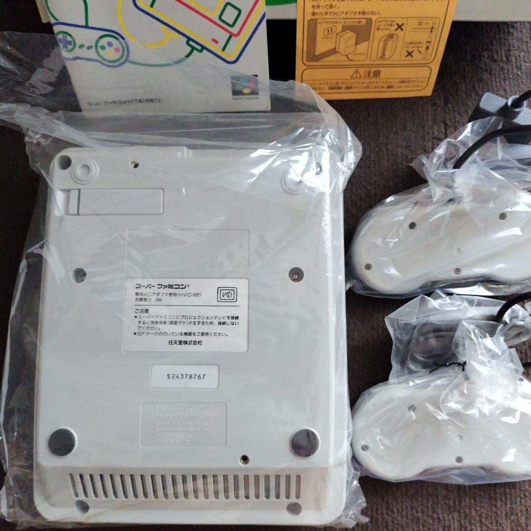 ニンテンドースーパーファミコン本体コントローラ2個セット任天堂