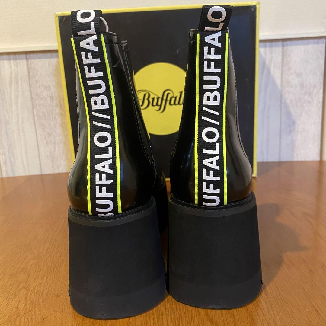 【EUR41】Buffalo バッファロー　ブーツ　ブラック レザー　他サイズ有