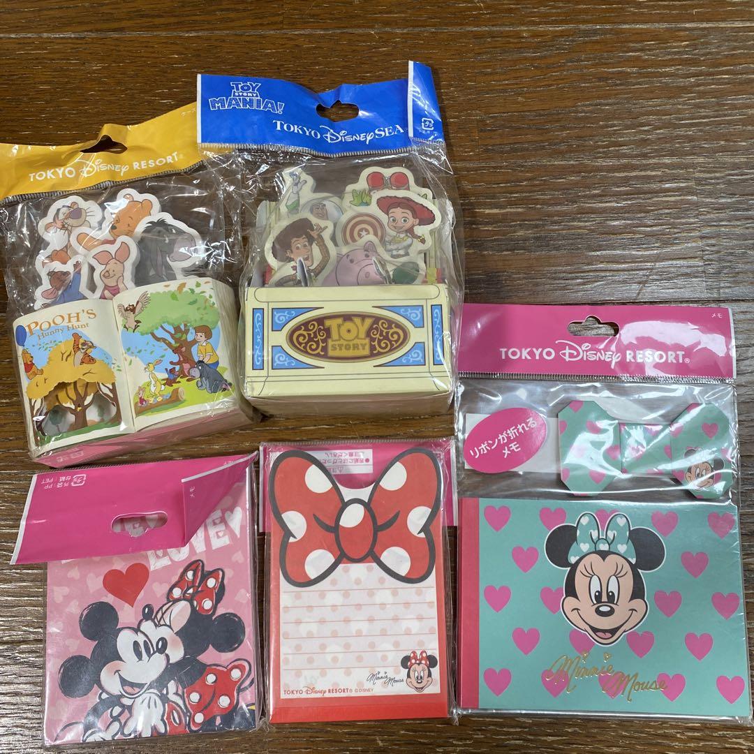 【新品未開封】ディズニーリゾートメモ帳まとめ売り