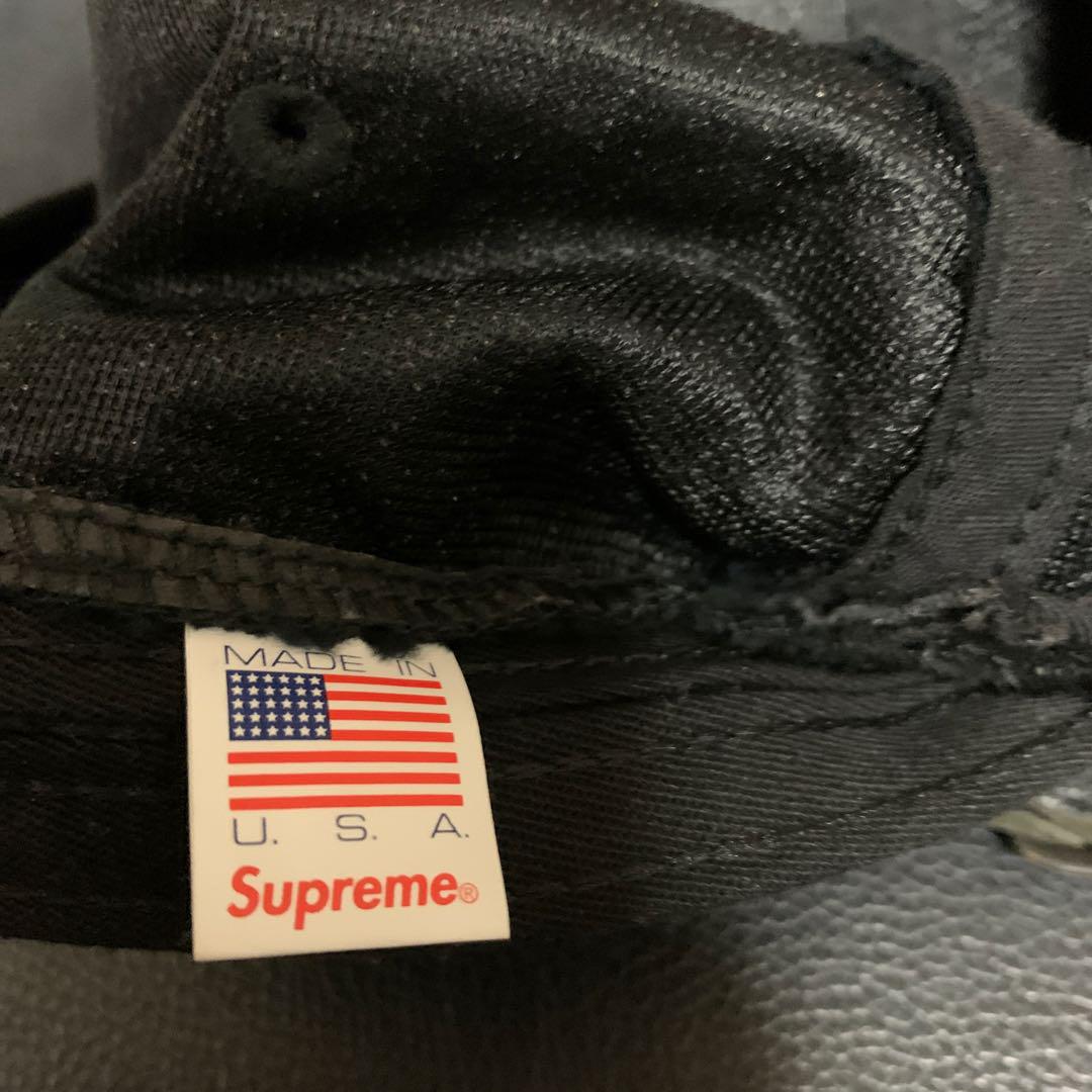 Supreme コーデュロイキャップ ブラック