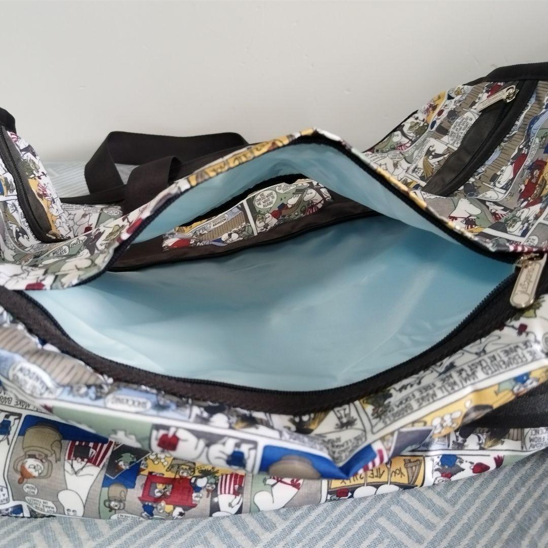 レスポートサック ムーミン リトルミイ コミック ボストンバッグ ポーチ 2点 レスポートサック ムーミン リトルミイ コミック ボストンバッグ ポーチ 2点