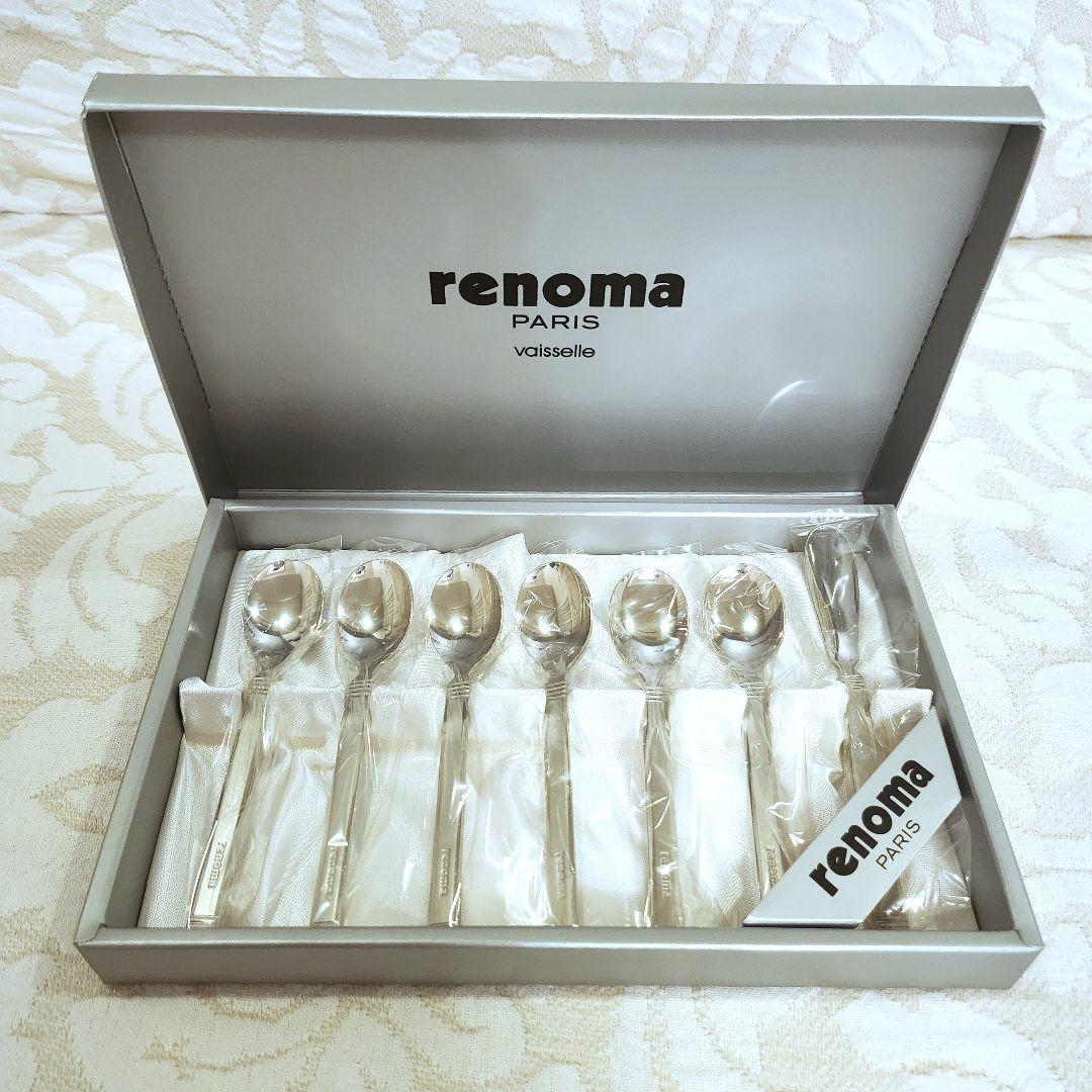 新品未使用】renoma レノマ スプーン 6本＋バターナイフ セット