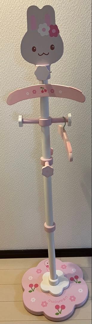 美品マザーガーデン　ハンガースタンド　うさもも