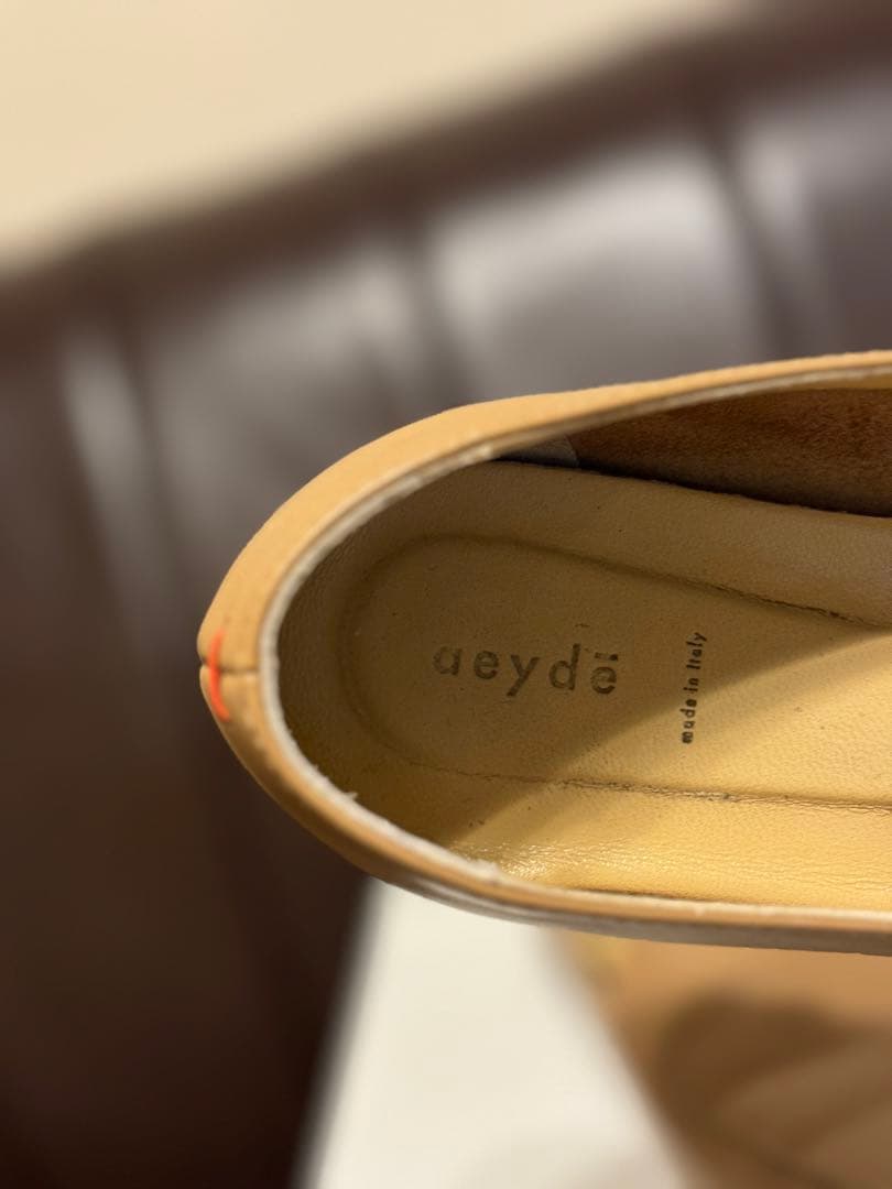 Aeyde レザーローファー　トゥモローランド