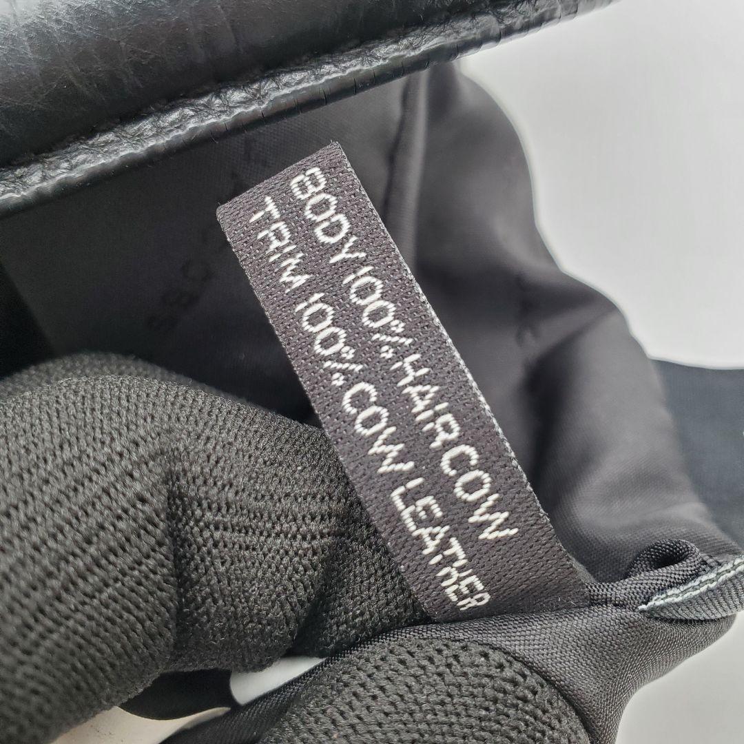 極美品✨MARC BY MARC JACOBS 白黒 ハラコ トートバッグ