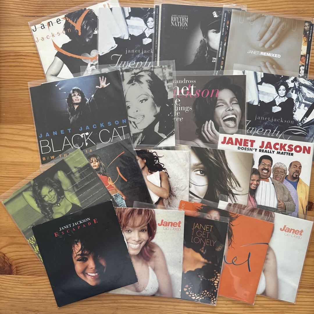 Janet Jackson 輸入版CD 18枚セット