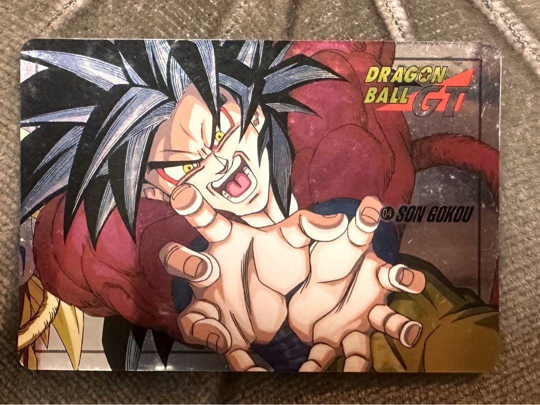 かわいい新作 ドラゴンボールGT カードダス 希少レア 孫悟空 No.04 ドラゴンボールカード