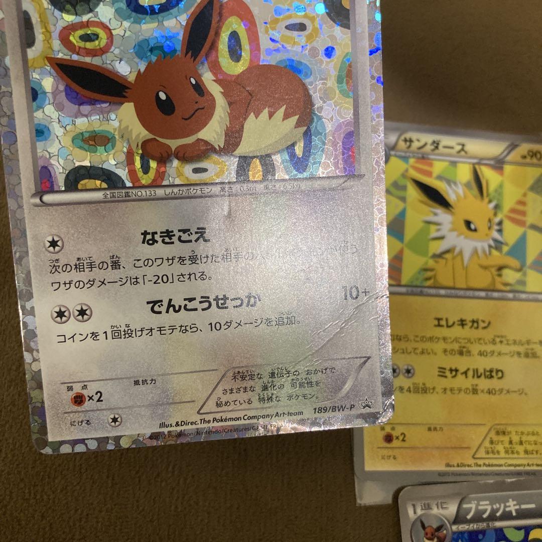 早い者勝ち!ポケモンカード イーブイコレクション BW-P プロモ8 早い者勝ち!ポケモンカード イーブイコレクション BW-P プロモ8