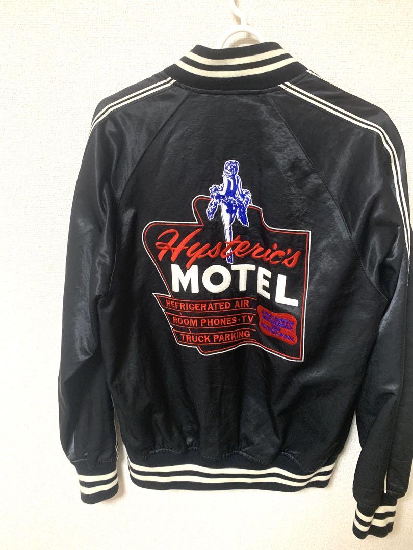 スカジャン S ブラックHYSTERIC GLAMOUR ヒステリックグラマー