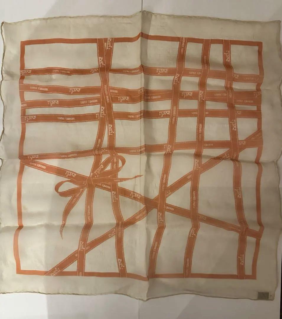 HERMÈS シルクハンカチ2枚セット 箱付