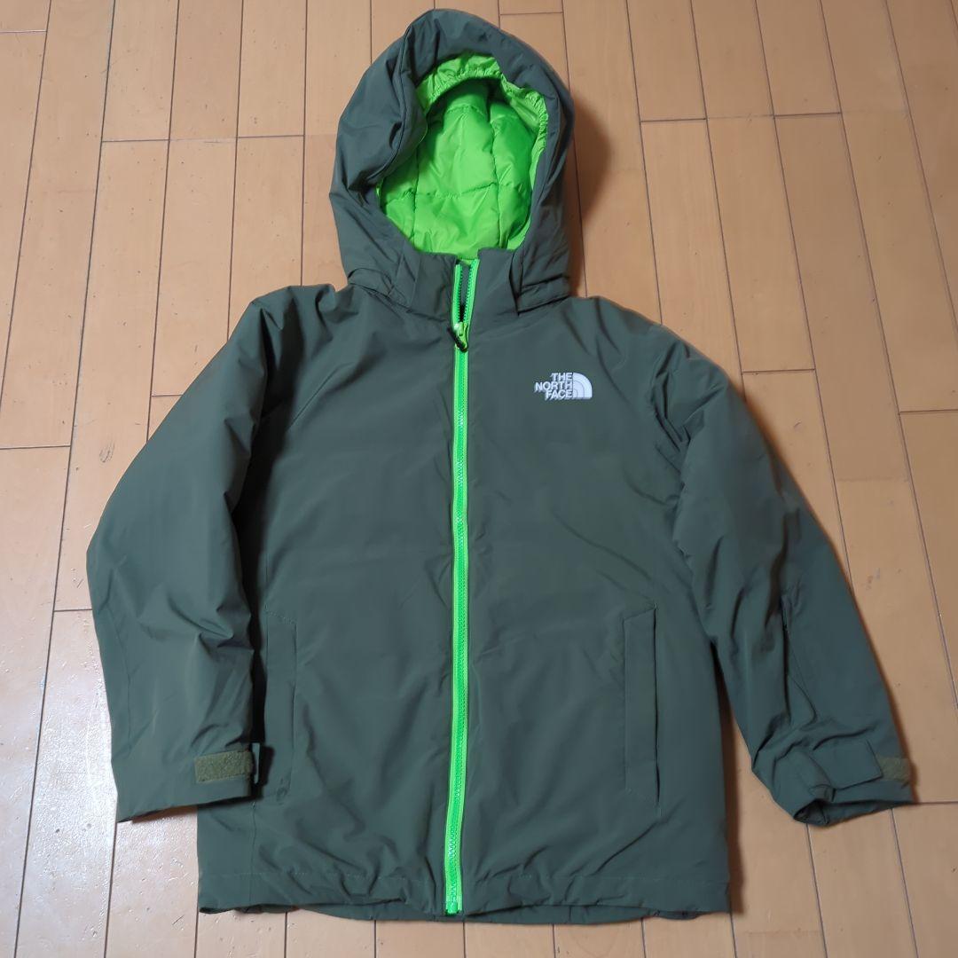 THE NORTH FACE ダウンコート カーキ140