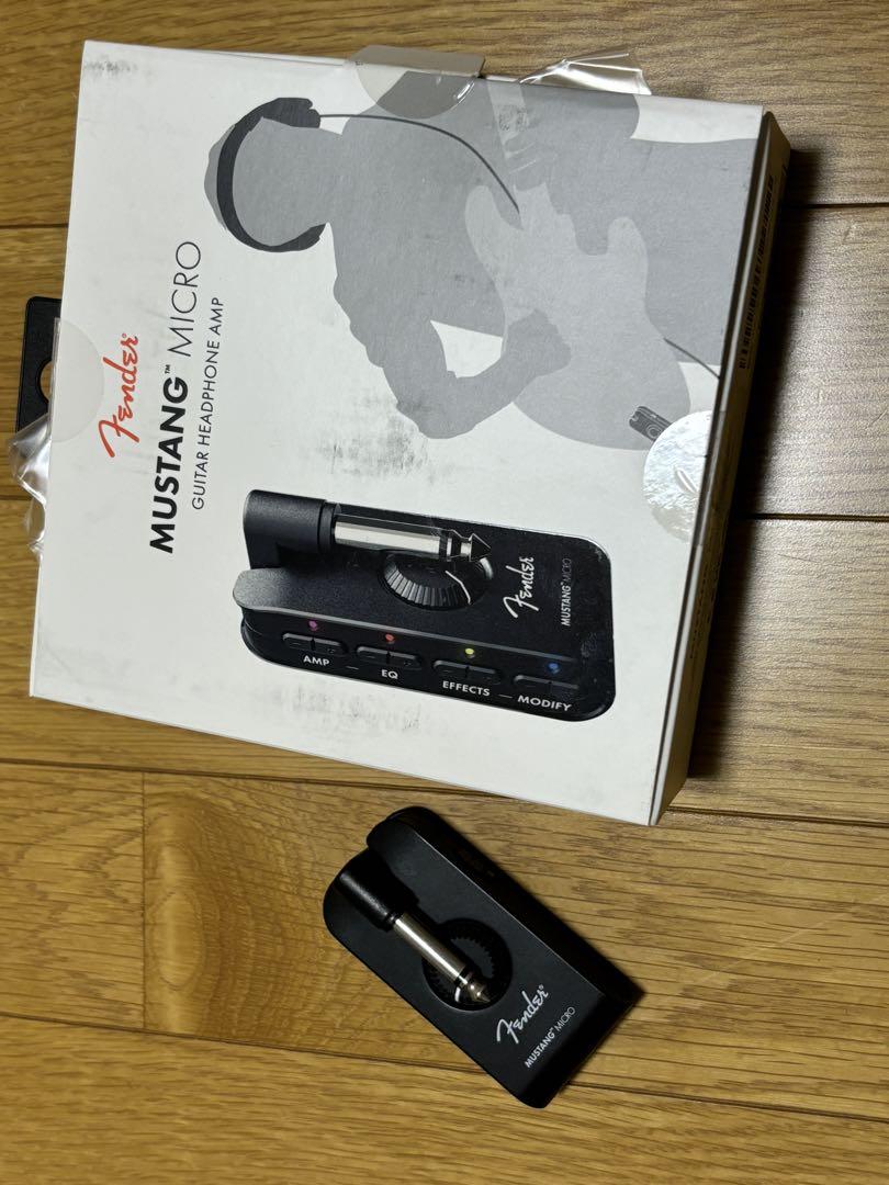 Fenderフェンダー　ヘッドフォンアンプ MUSTANG MICRO