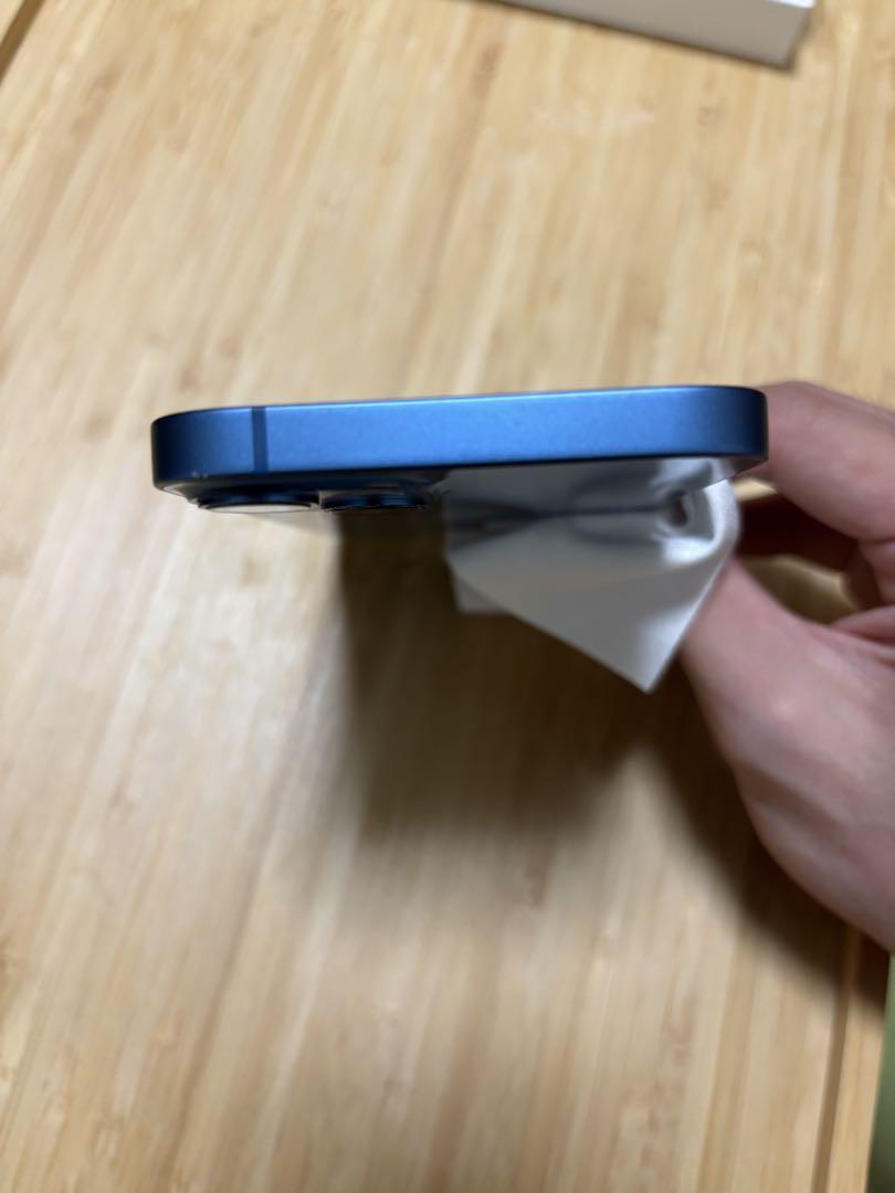 iPhone 13 256GB ブルー SIMフリー(箱・充電ケーブル付) - メルカリ