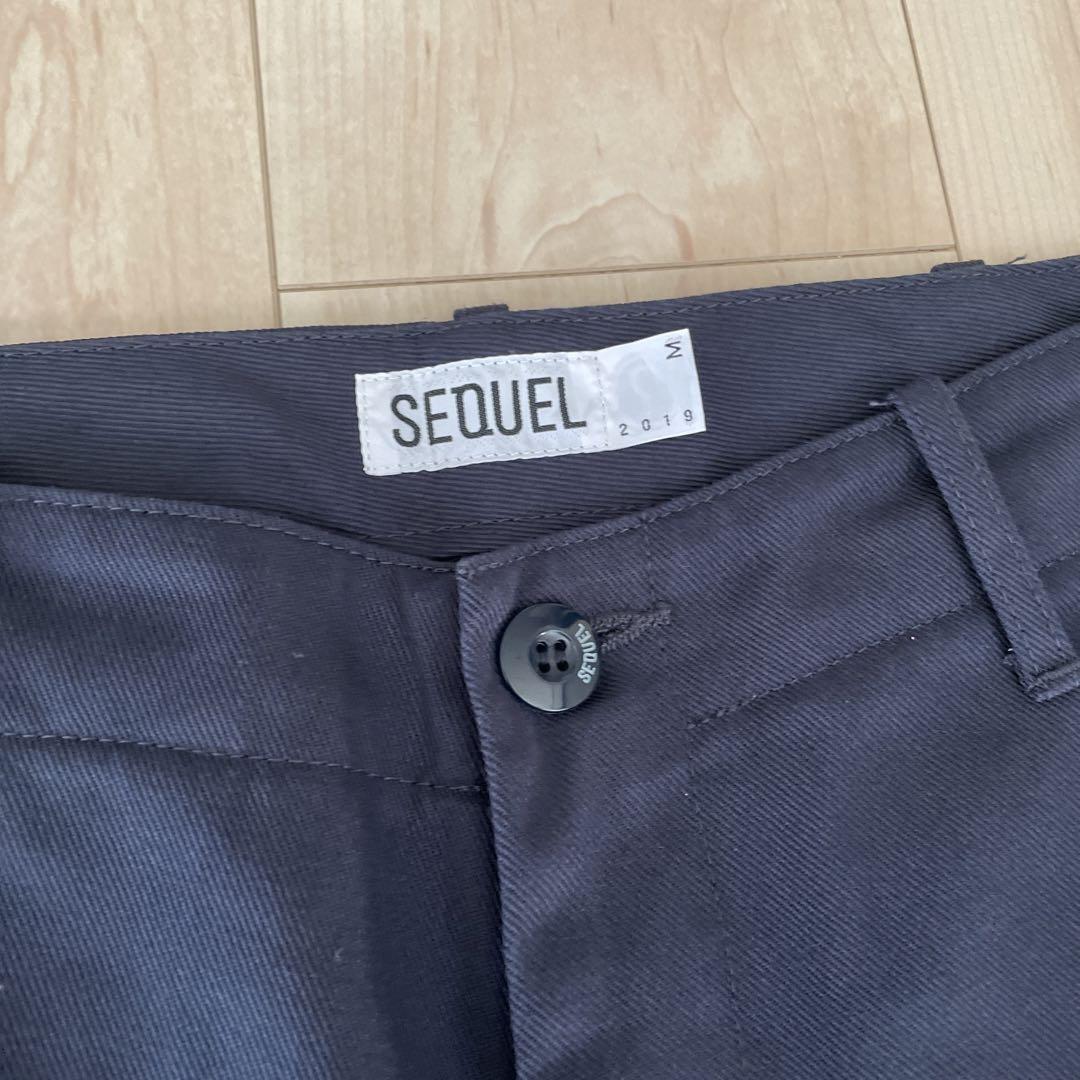 ✅SEQUEL　TYPE F 藤原ヒロシfragment M sizeネイビー SEQUEL TYPE-F fragment 藤原ヒロシ パンツ - スラックスお 手頃