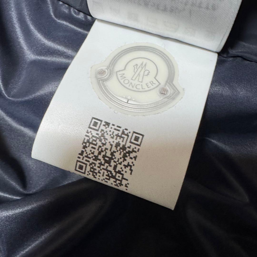 極美品★サイズ4！モンクレール　ナイロンジャケット　ネイビー　国内正規品