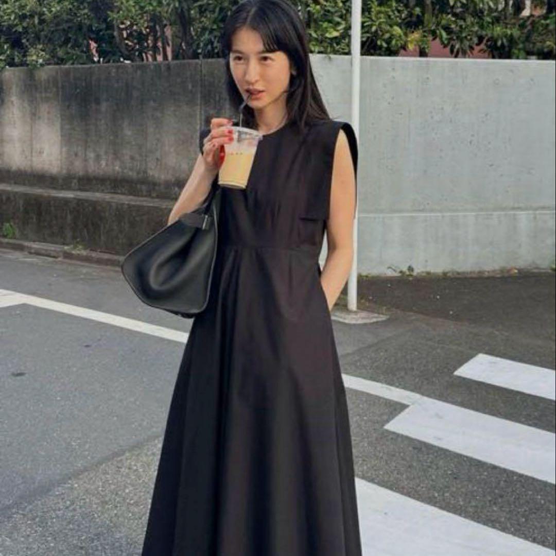 【24時間以内発送】CLANE SQUARE SLEEVE ONE PIECE