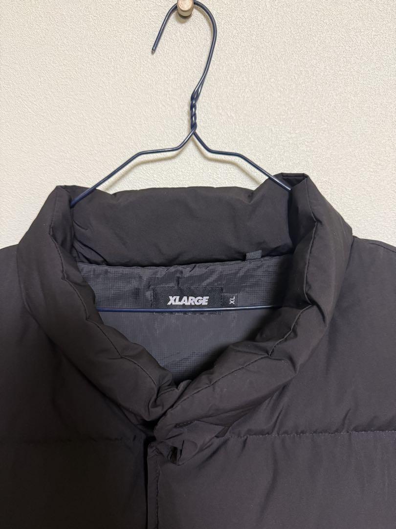 XLARGE ブラック ダウンベスト XL