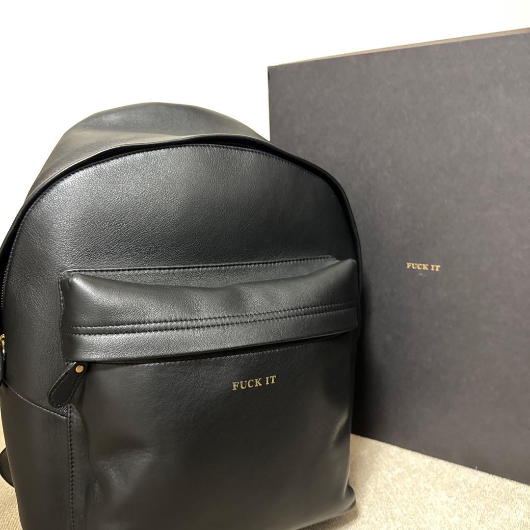 HUF レザーバックパック