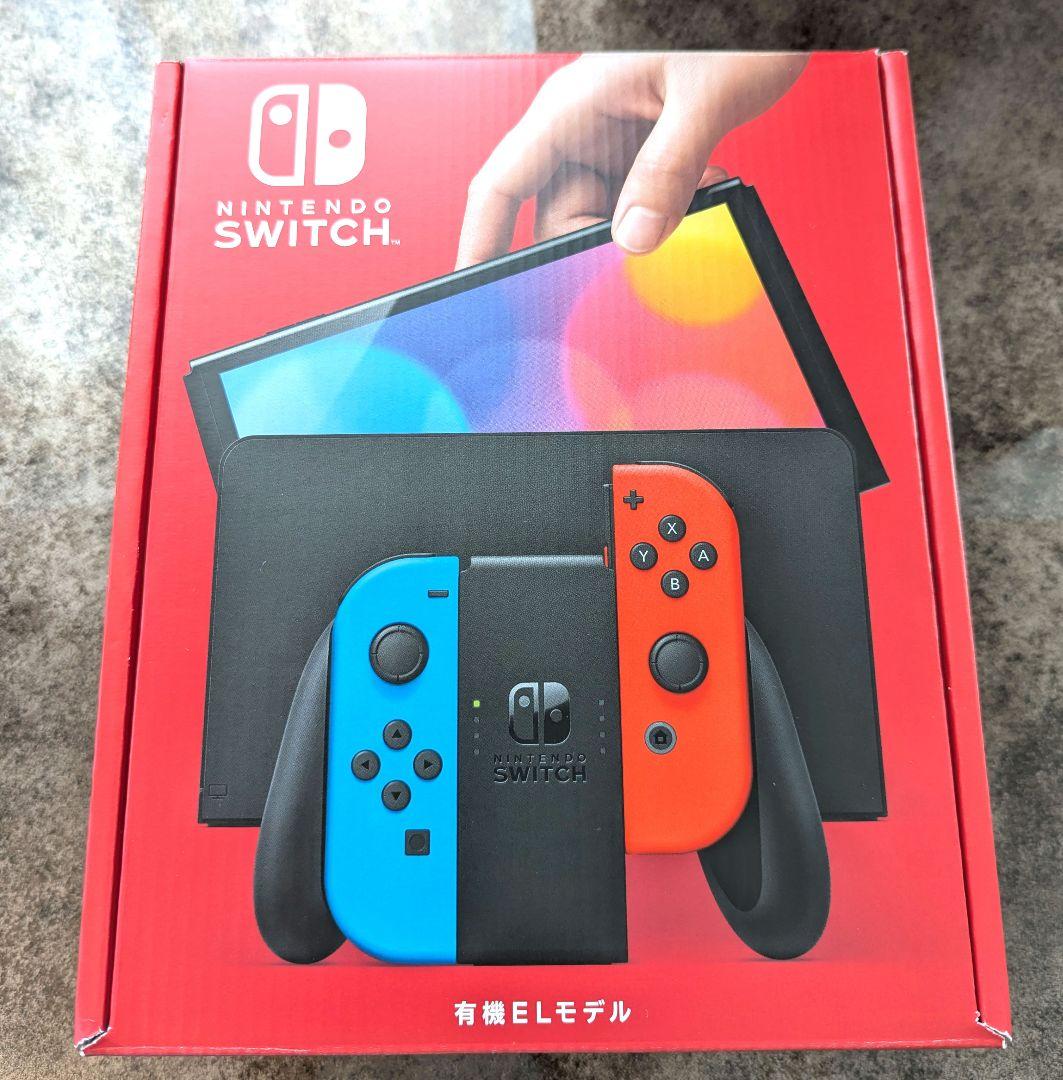 Nintendo Switch 有機ELモデル 本体　ネオンブルー・ネオンレッド