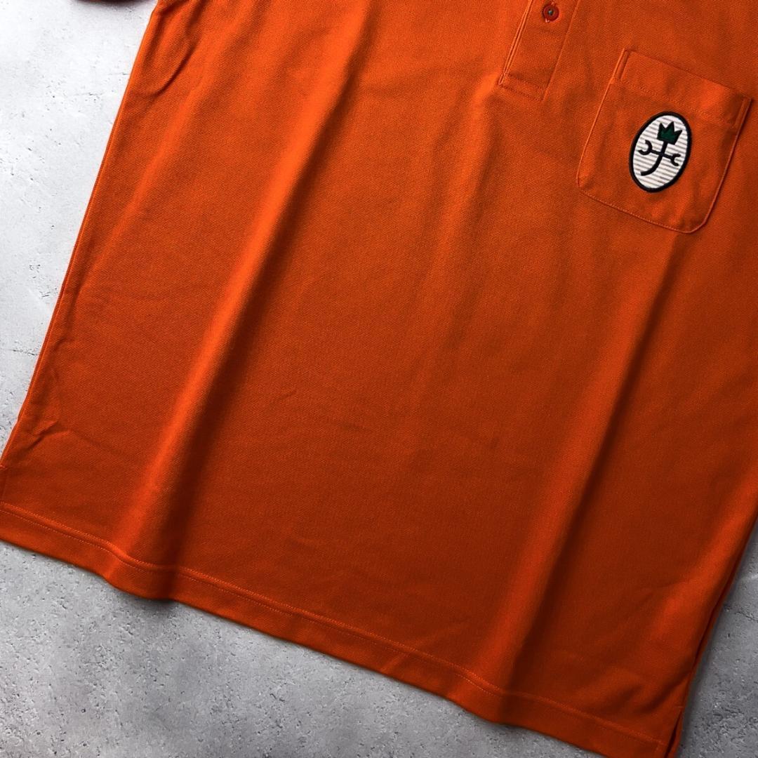 美品 カステルバジャック 半袖 ボタンダウン ポロシャツ メンズ 50 (LL)