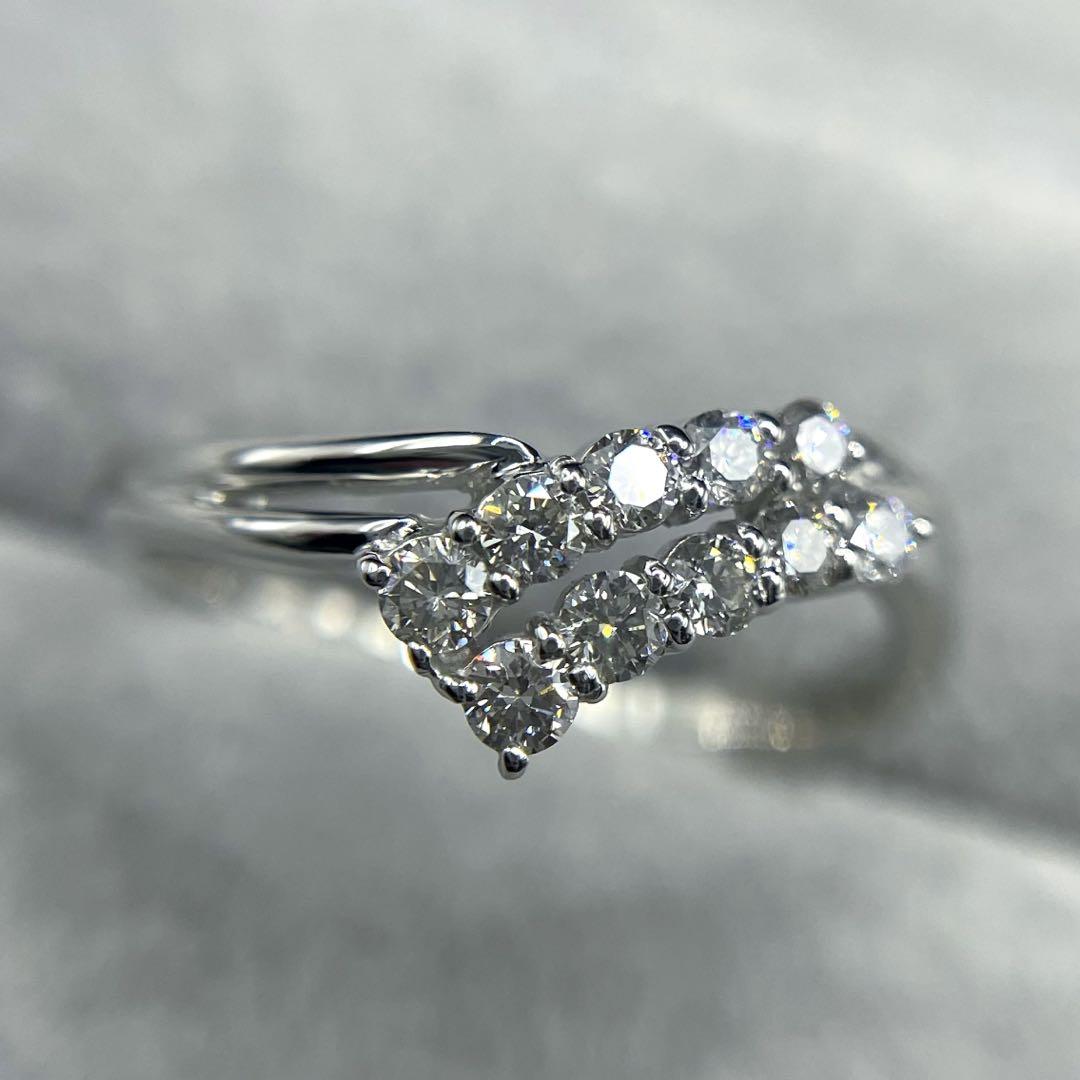 専用JA43★高級 ダイヤモンド0.3ct プラチナ リング