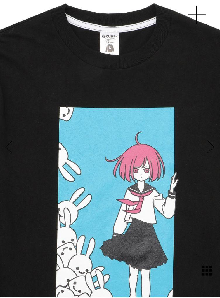 cune L/S Tee 外　長袖Tシャツ　黒　新品未使用
