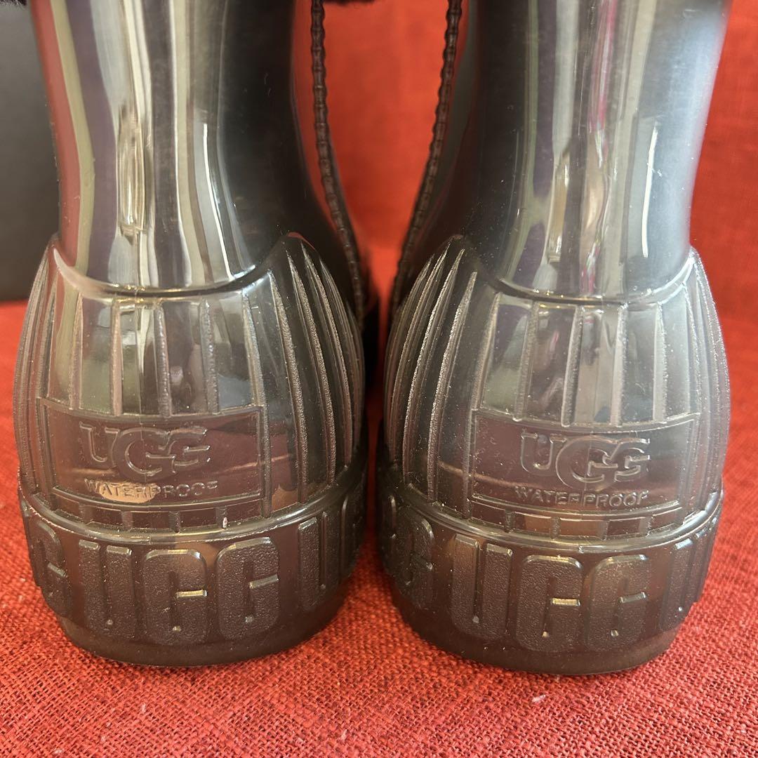 【1回着美品】UGGアグ☆ W DRIZLITA CLEAR 23センチブラック