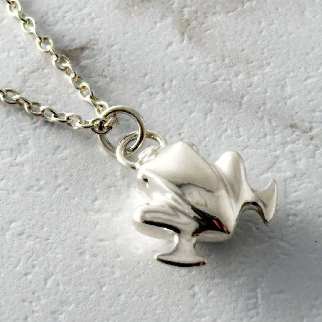925 カエル331ネクレス GEORG JENSEN ネックレス 331 カエル 蛙 ペンダント シルバー