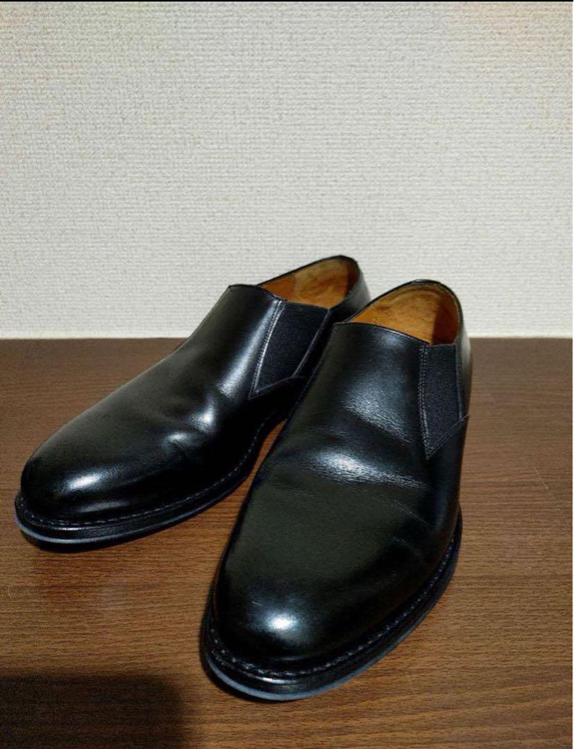 jn ジャランスリワヤ　紺　61/2 25 ビジネスシューズ | 98321 Bandung / BLACK (DAINITE SOLE