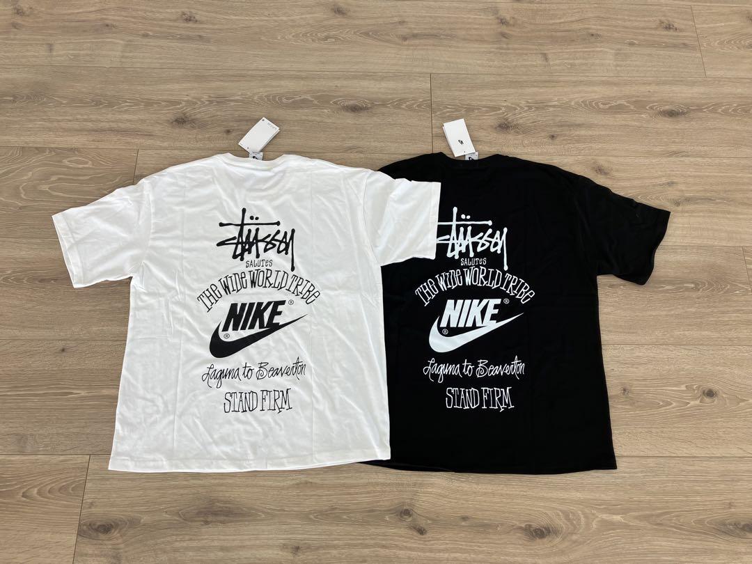STUSSY × NIKE 23ss コラボTEE ホワイト L 2点セット