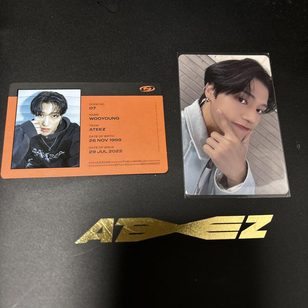 2025年最新入荷 ATEEZ movement メルカリ - トレカセット ウヨン K-POP・アジア