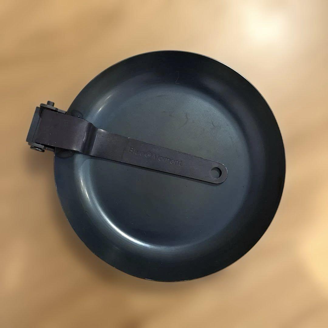 新品‼️Blue Moment 〜取っ手の折れるフライパン〜【野