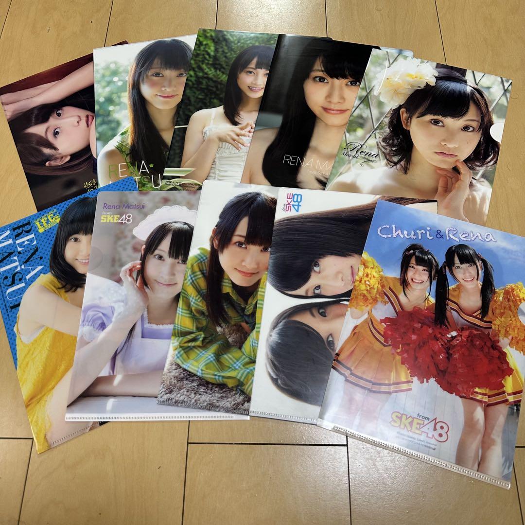 G7074]松井玲奈 クリアファイル SKE48 - メルカリ