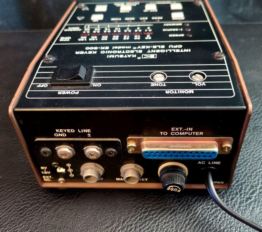 KATSUMI ELE-KEY EK-600 エレキー 電鍵 キーヤー パドル