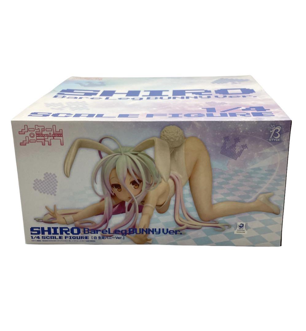 【未開封】 ノーゲーム・ノーライフ 白 生足バニーVer. 1/4 フィギュア