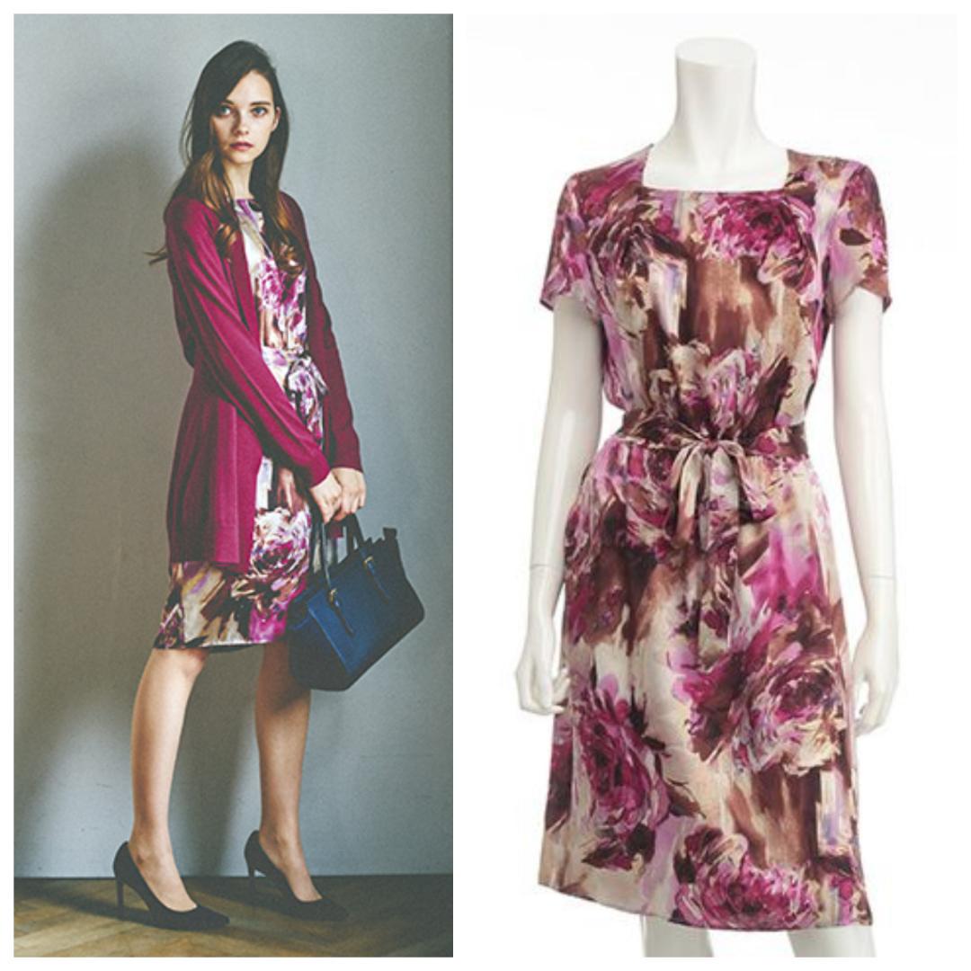 シルクワンピース★送料&関税込み★TB★COTTON AND SILK DRESS セール】ETTA SILK BLEND MAXI DRESS | ETTA シルク ブレンド