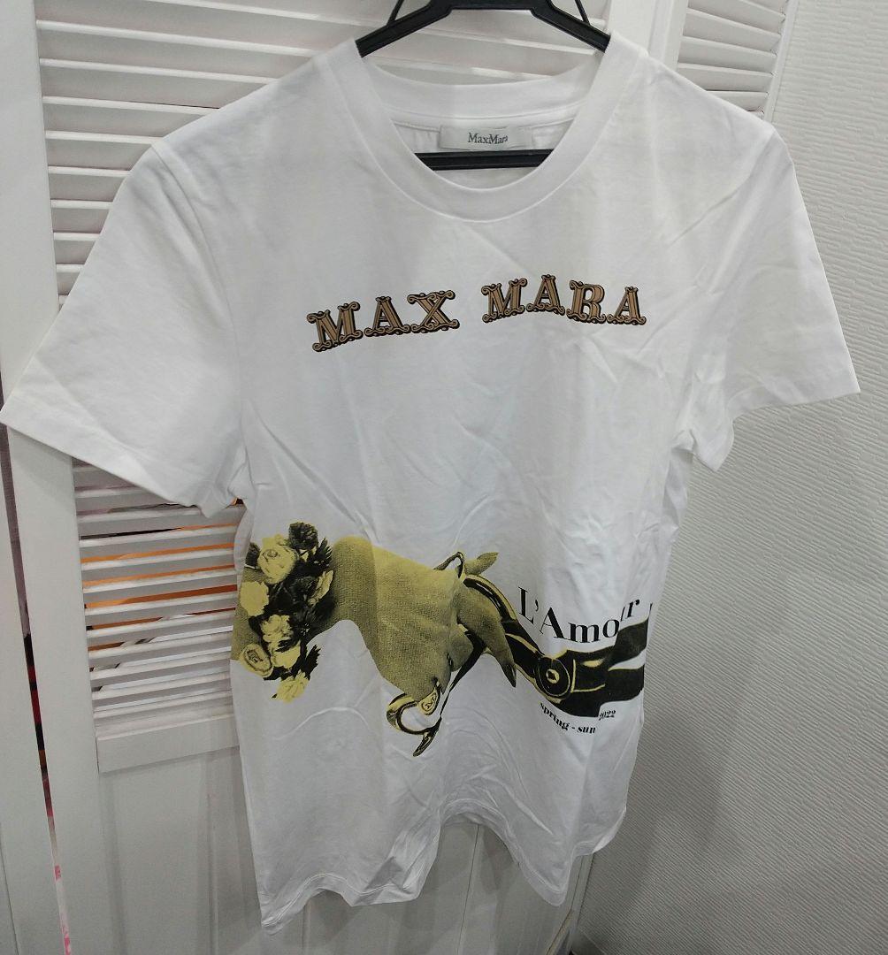 美品 マックスマーラ Tシャツ Mサイズ