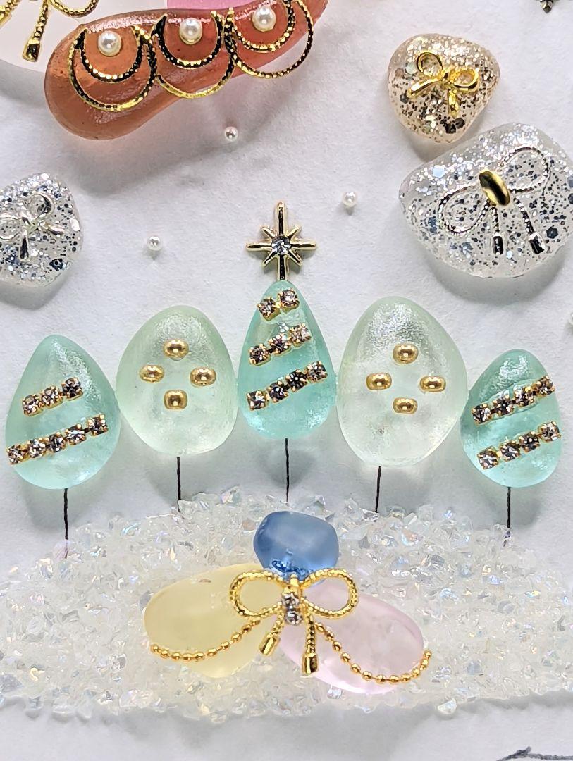 『Gift for the Holy Night..*』シーグラスアート