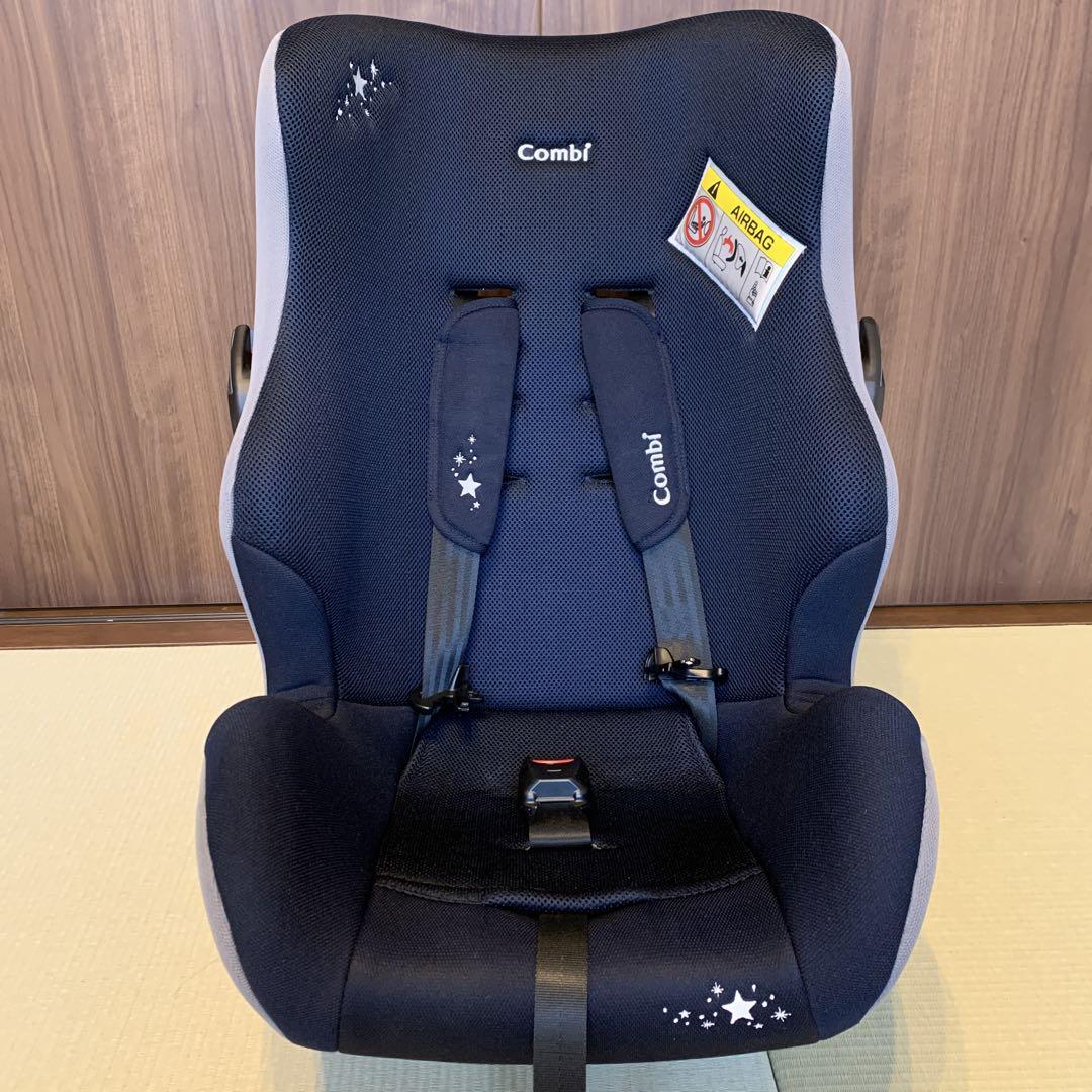 【美品】コンビ Combi WEGO LONG チャイルドシート ネイビー 美品】コンビ チャイルドシート ウィゴーロング ネイビー 取扱