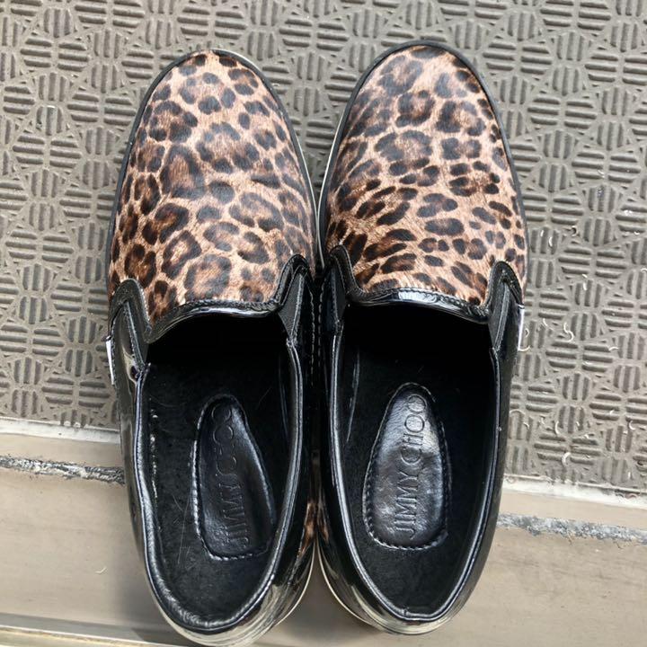 超激得100%新品 Jimmy Choo ジミーチュウ メンズスリッポン 27cm C6KLH-m63355918386 低価大得価