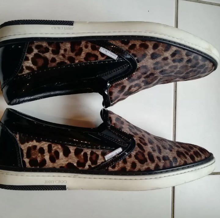 超激得100%新品 Jimmy Choo ジミーチュウ メンズスリッポン 27cm C6KLH-m63355918386 低価大得価