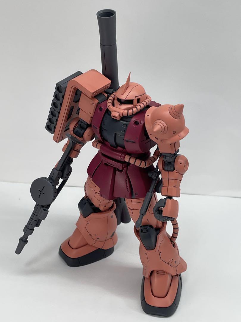 HG シャア専用ザクII 赤い彗星Ver. 完成品