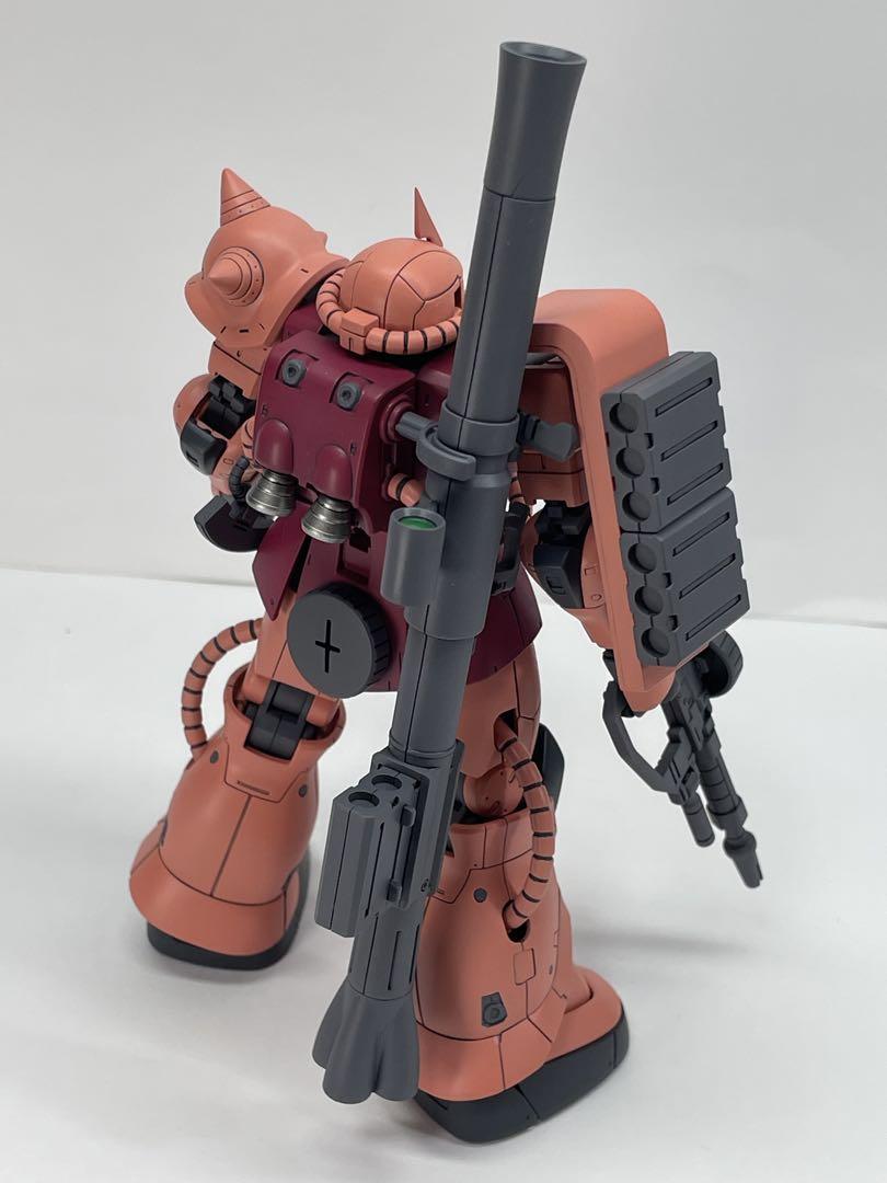 HG シャア専用ザクII 赤い彗星Ver. 完成品