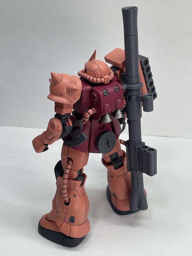 HG シャア専用ザクII 赤い彗星Ver. 完成品