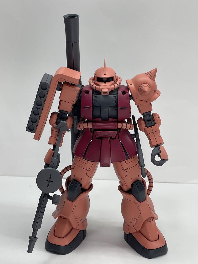 HG シャア専用ザクII 赤い彗星Ver. 完成品