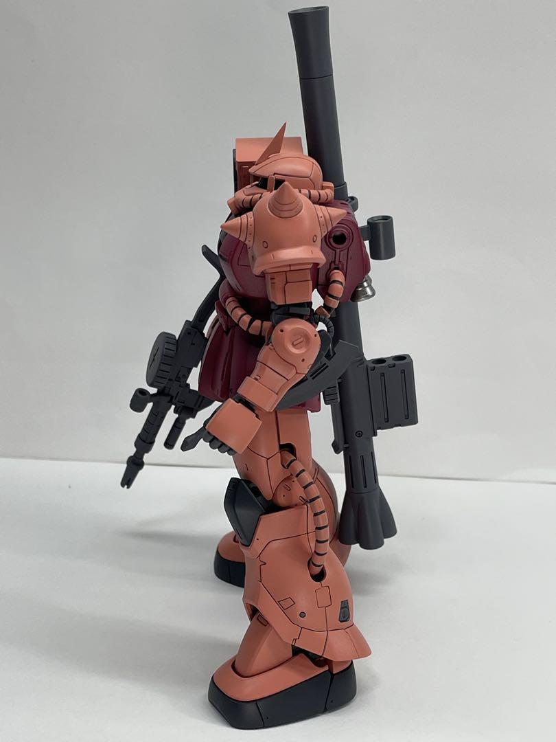 HG シャア専用ザクII 赤い彗星Ver. 完成品
