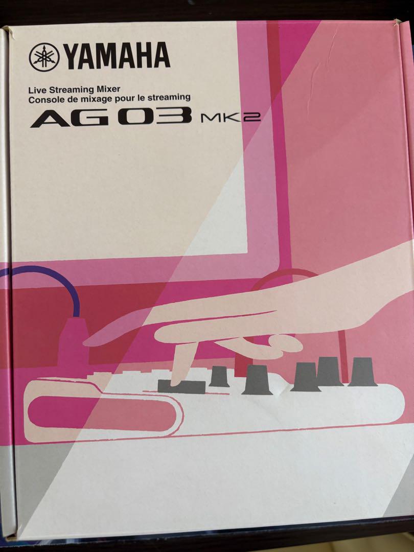 Yamaha AG03 MK2 ライブストリーミングミキサー