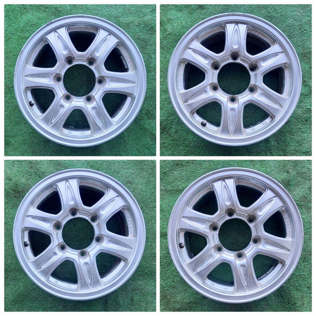 ホイール 15X6.5J PCD139.7 +44 ４本 ハイエース キャラバン