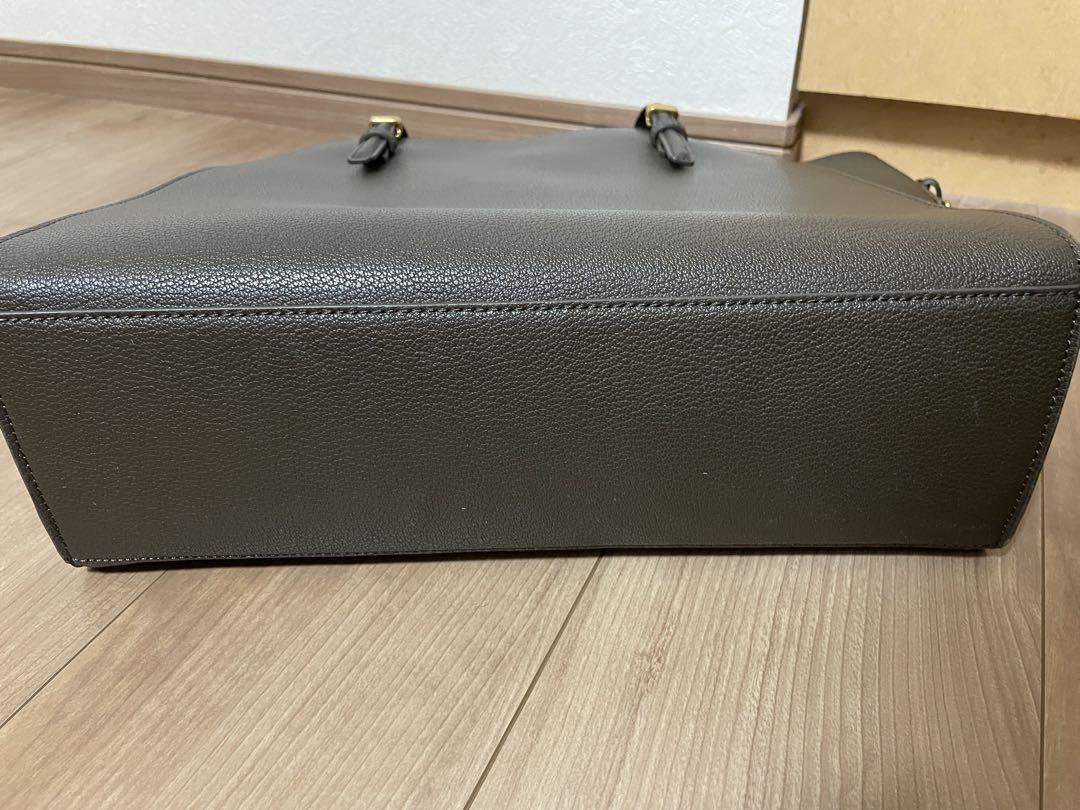 CHARLES & KEITH ダークブラウン トートバッグ