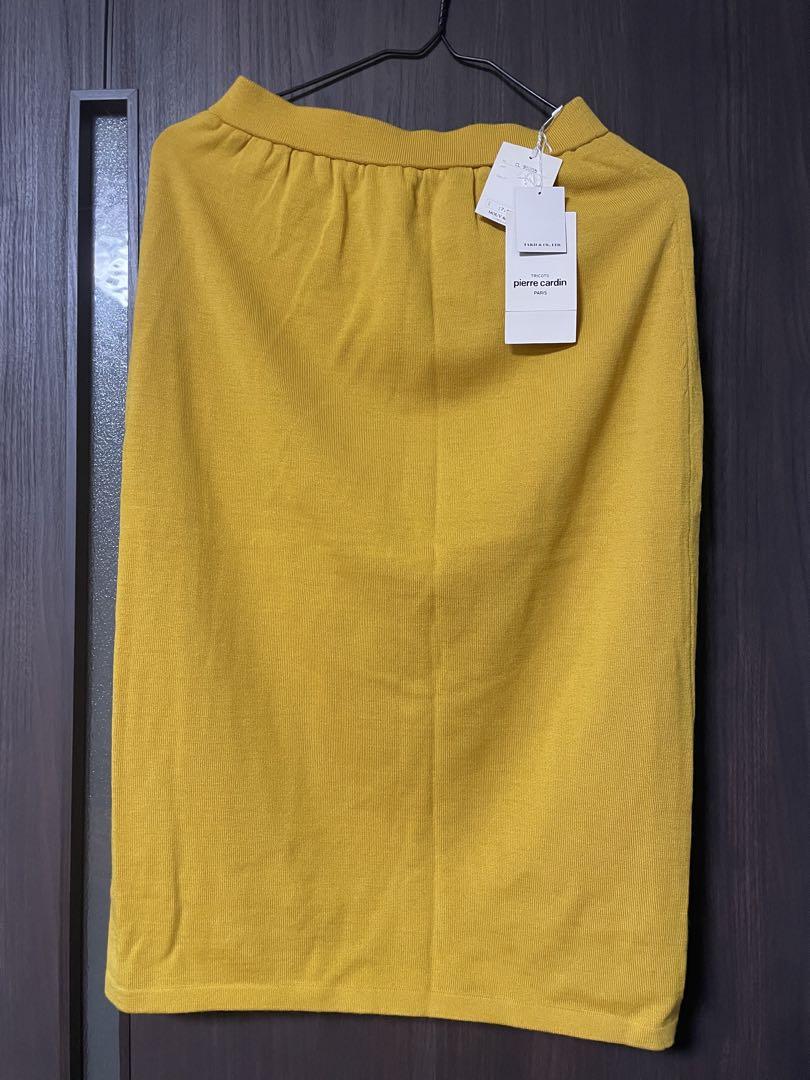 【新品.未使用】 ピエールカルダン ニットスカート